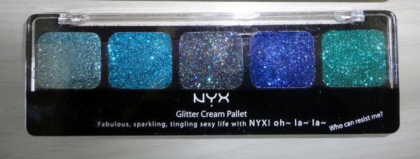 Paleta de Glitter NYX - Ocean Breeze