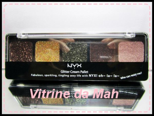 Paleta de Glitter NYX - Sweet Chocolate Browns