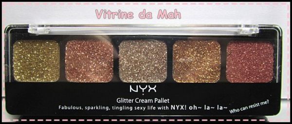 Paleta Glitter Nyx - Bronze Goddess