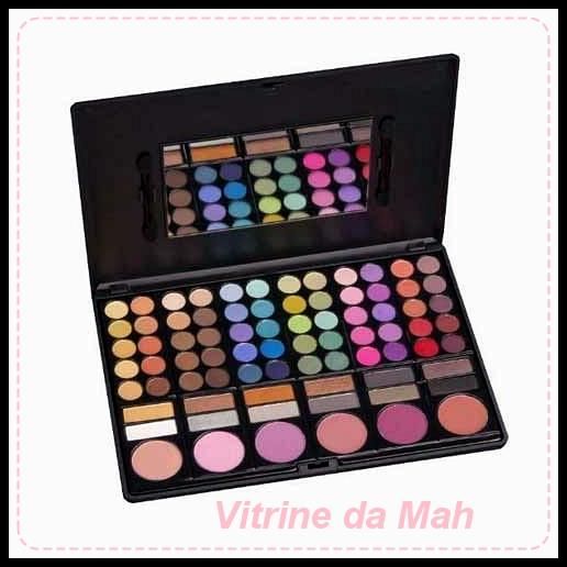 Paleta de 78 cores - Matte e Shimmer